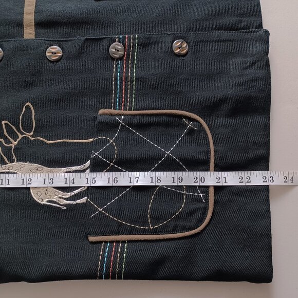 Tanjay Textured Animal Pattern Cotton Twill Jacket - Picture 16 of 16